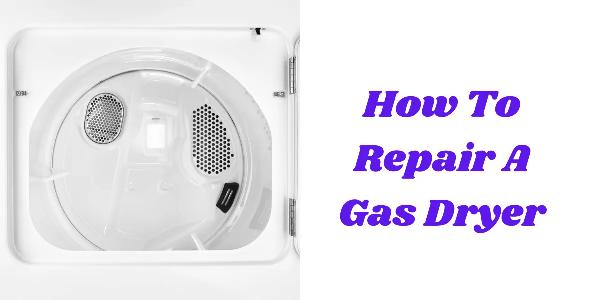 how to repair a gas dryer (1)