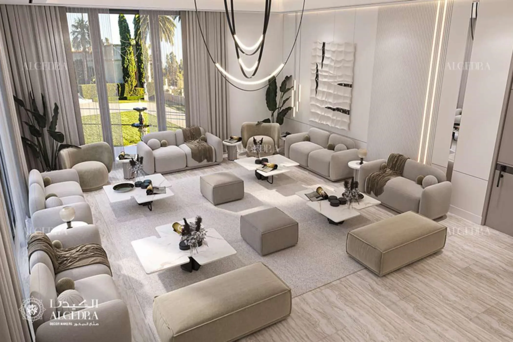 Modern Villa Interiors in Dubai