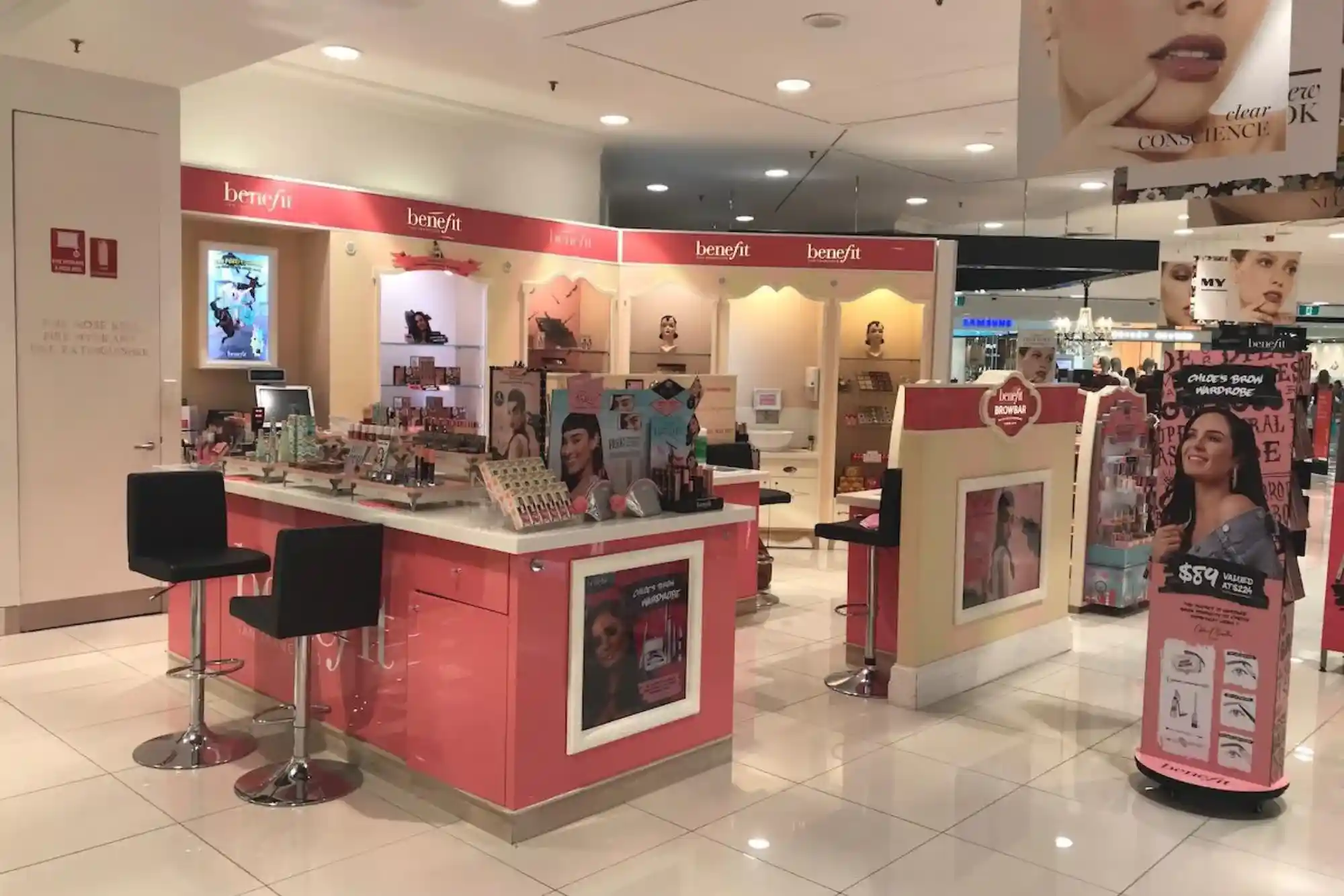 Services Offered at Benefit Cosmetics Brow Bar Dubai