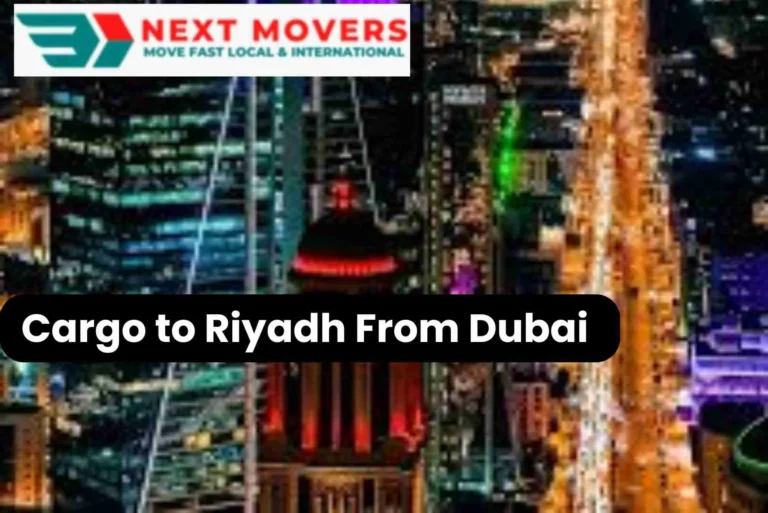 Cargo to Riyadh From Dubai