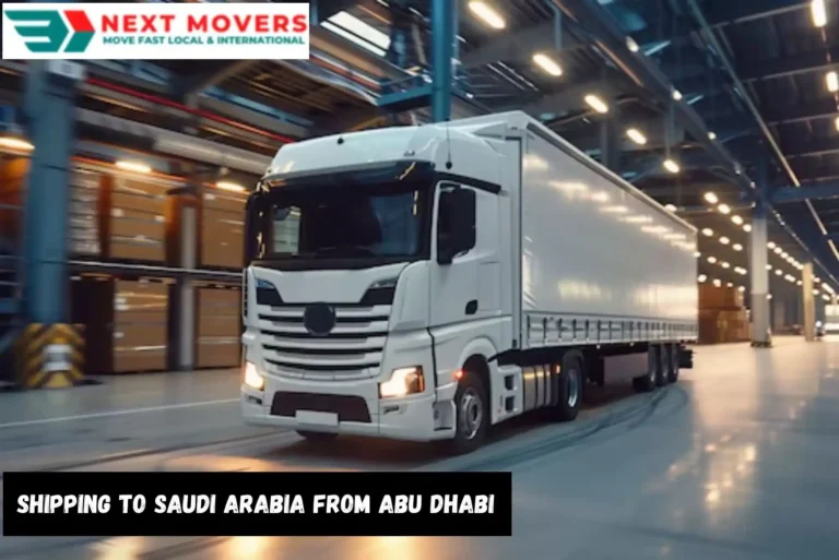 Shipping to Saudi Arabia From Abu Dhabi