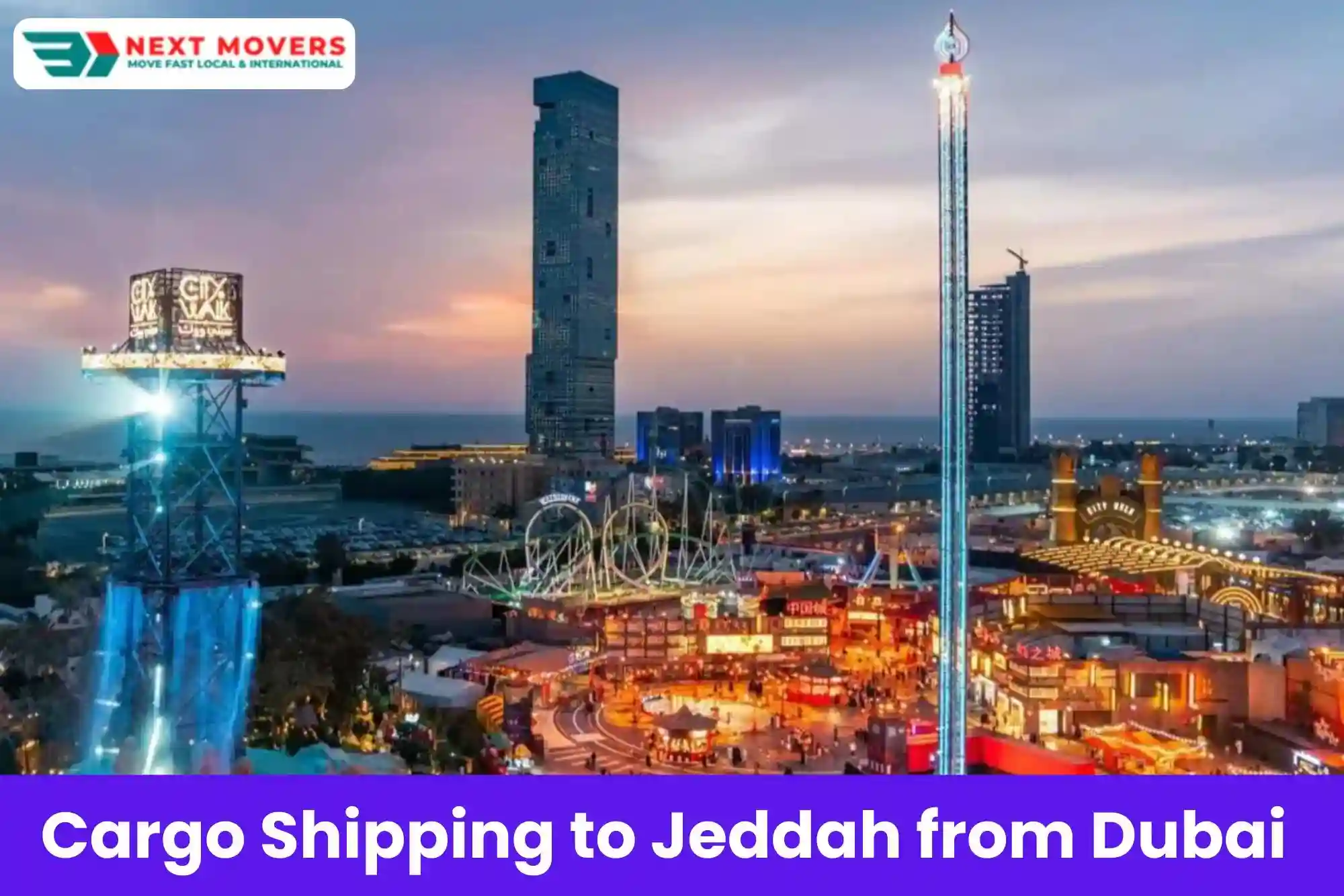 Cargo Shipping to Jeddah from Dubai