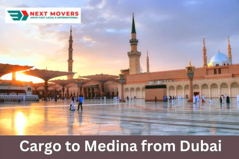 Cargo to Medina from Dubai