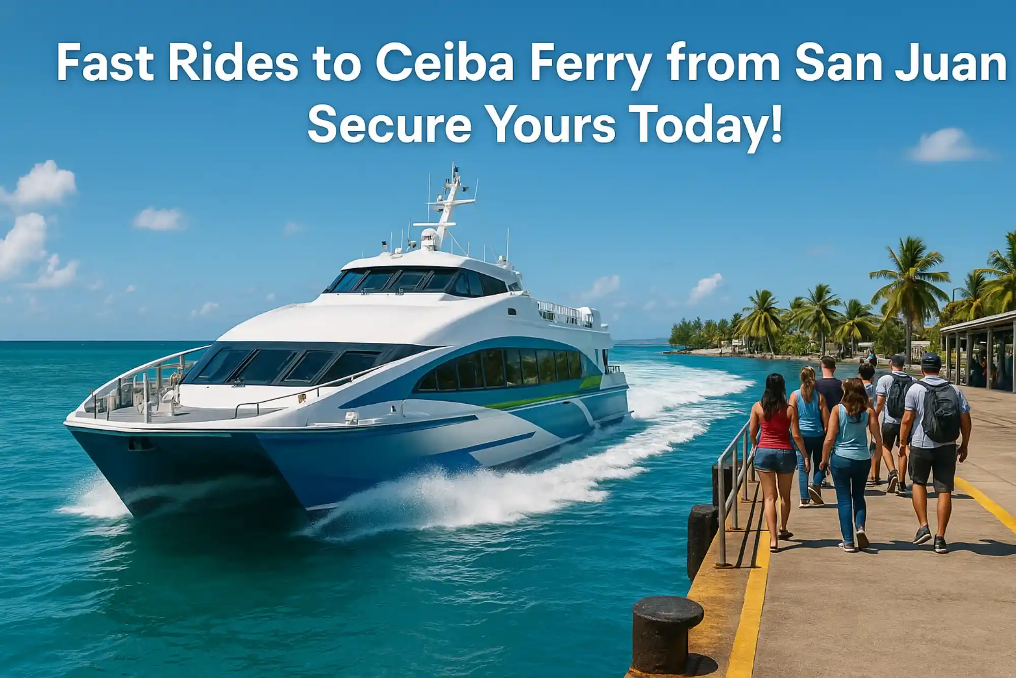 Fast Rides to Ceiba Ferry from San Juan - Secure Yours Today!