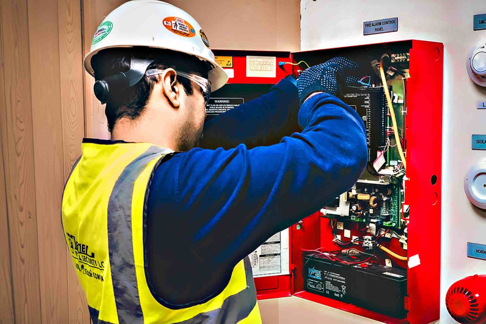 Fire alarm installation services