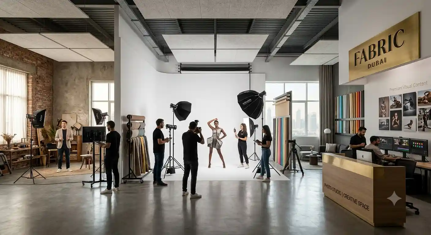 Fabric Dubai Photo Studio for Premium Visual Content